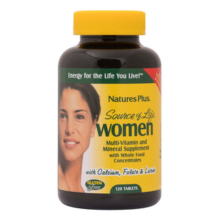 Multivitamínico Nature's Plus Source Of Life Women 120 Compr Multivitamínico Nature's Plus Source Of Life Women 120 Compr