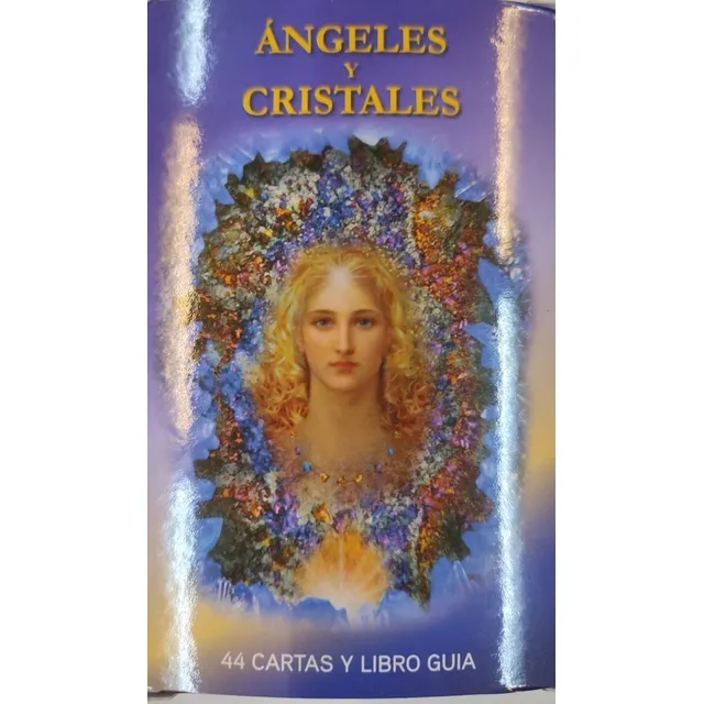 Ángeles Y Cristales ( Libro Instructivo + Cartas + Bolsita )