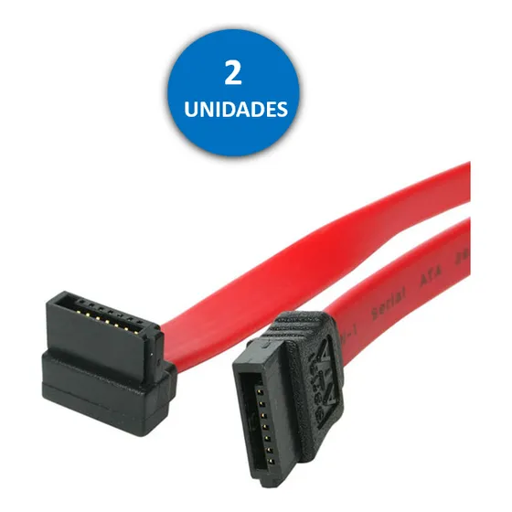 Cable De Datos Sata Para Disco Duro Pc Dvd Cd Blue Ray 45cm