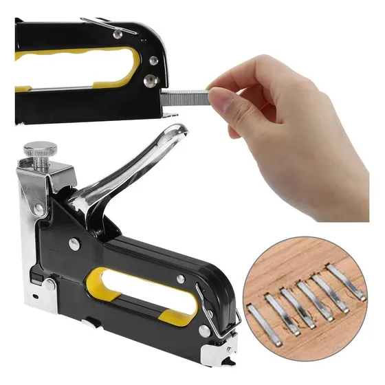 Engrapadora Metalica Para Tapizar Madera Regulable 4-14mm