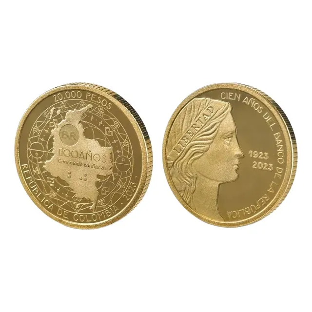 Moneda 20000 Pesos, 100 Años, Conmemorativa 2023