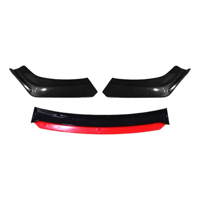 Lip Performance 4 Piezas Bumper Universal Negro Piano - Rojo