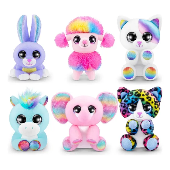 Peluche De Animal Coco Cones Surprise Diseños De Colores