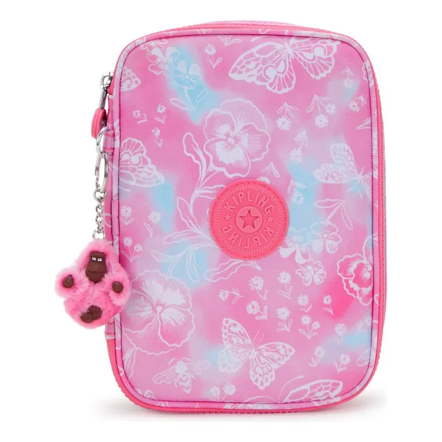 Lapicera Kipling 100 Pens Color Rosa Chicle Garden Clouds 2 Niveles
