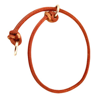 Collar De Castigo Redondo De Cuero Sólido 6 Mm Ancho X 4 Mm Collar De Castigo Redondo De Cuero Sólido 6 Mm Ancho X 4 Mm