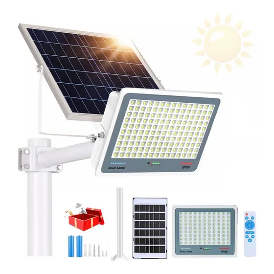 Lámpara Led Solar Luminaria Suburbana Alumbrado Publico 600w