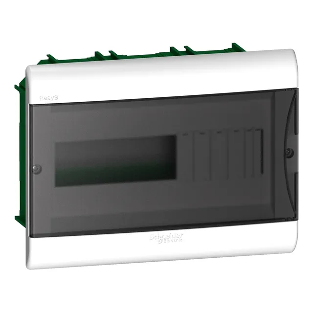 Tablero Eléctrico Empotrable 12 Polos Tapa Fume Schneider