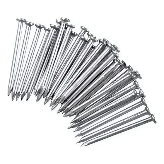 Prego De Aço 12x12 C/cabeça Temperado Niquilado 200 Unidades Comprimento 28 Mm Diâmetro Nominal 1.8 Mm