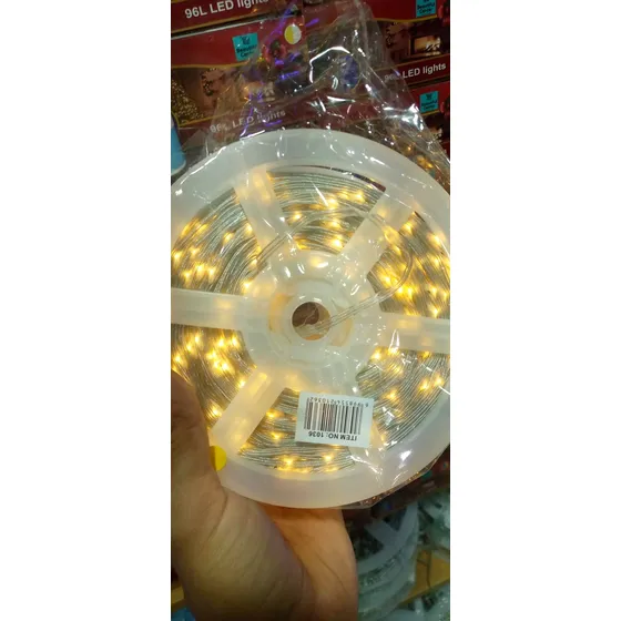 Luces Led 100 Metros Luz Amarillo Cálido Navidad Caracas 