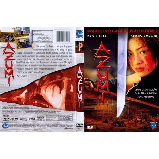 Dvd Azumi Ação 