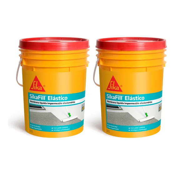 Sikafill Elástico Membrana Liquida Sika 20kg + 20kg