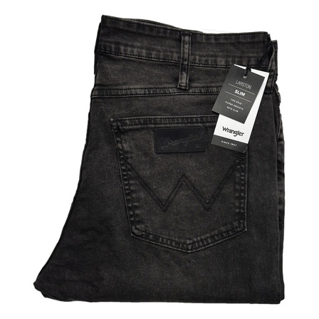 Jean Wrangler Larston Slim Fit Grey Black Jean Wrangler Larston Slim Fit Grey Black