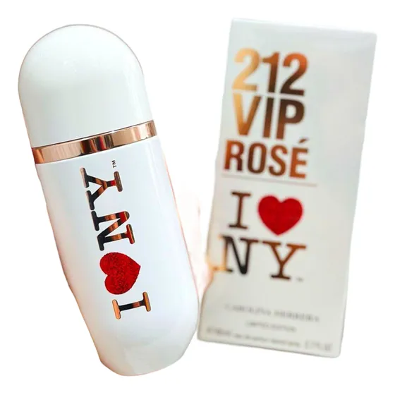 Perfume 212 Vip Rosé Love Ny Carolina Herrera De Dama 80ml