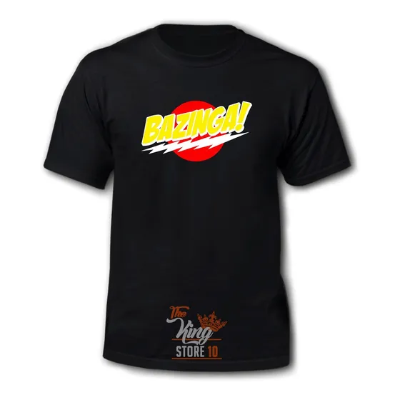 Polera, Bazinga, Sheldon, The Big Bang Theory, Serie, Fisica