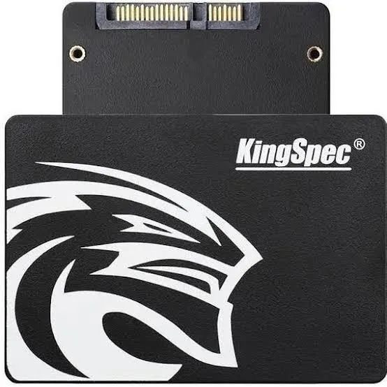 Unidad de disco sólido Kingspec SSD de 128 Gb Color Negro