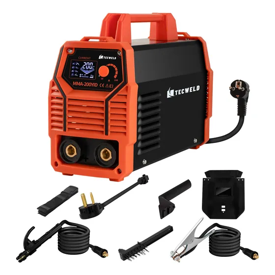 Soldador Tecweld 200a, 110 V/220 V, Doble Voltaje, Arco/elev