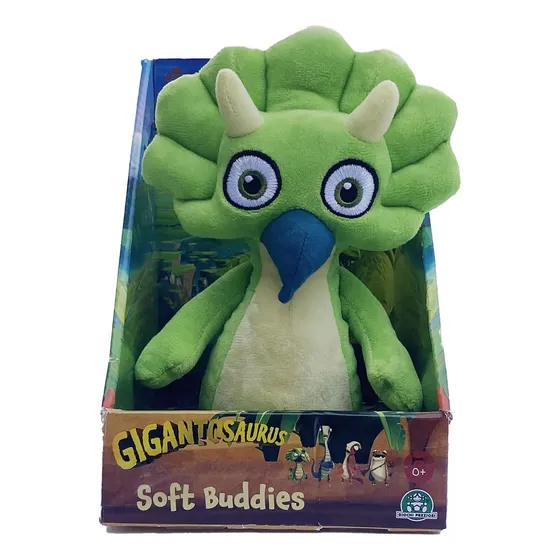 Gigantosaurus Peluche Tiny 25.4 Cm Suave Verde Y Azul