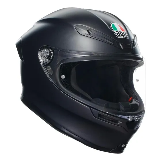 Casco Agv K6 S Motocicleta Negro Mate Xs 2.81 Kg