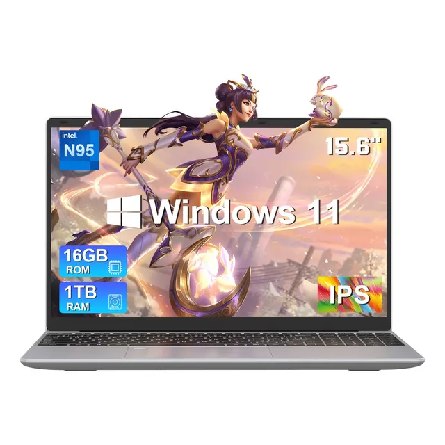 Laptop Intel Celeron 15.6''16gb Ram+1tb Ssd Windows 11 Gamer