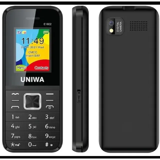 Uniwa E1802 - Movilnet, Celular Económico Telefono Basico