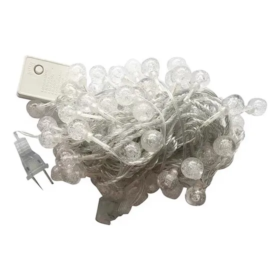 Cor - (bola De Bolha De 2,3 Cm) - 1,5 Metros E 10 Luzes - Ba