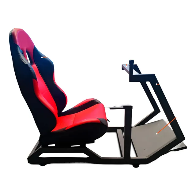 Simulador De Carrera + Asiento Deportivo Profesional