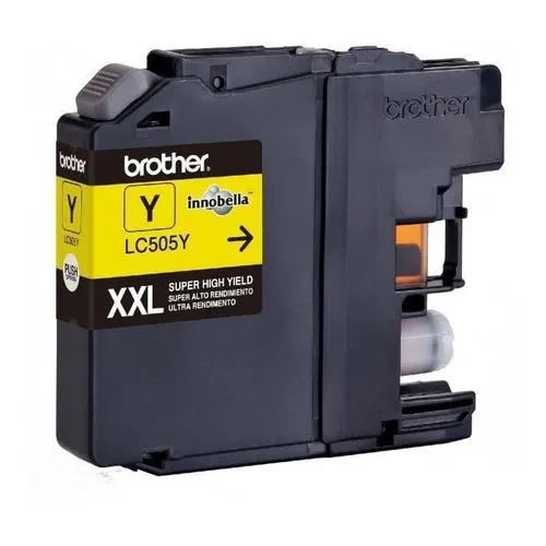 Cartucho Brother Lc-505y Amarillo, 1300 Páginas