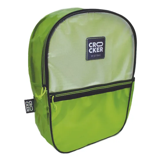 Morral Pvc Verde Neón Transparente