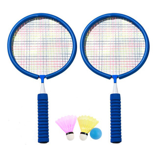 Bádminton Para Niños Juego De 2 Raquetas + 3 Gallitos Bádminton Para Niños Juego De 2 Raquetas + 3 Gallitos