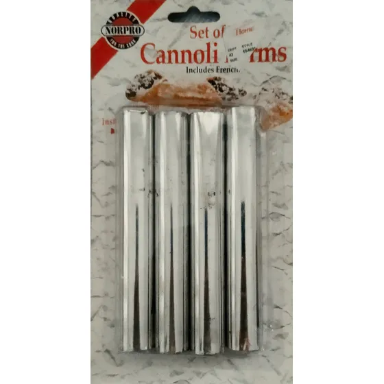 Molde Cortador Cannoliis. Acero Inoxidable .