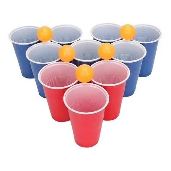 Juego Mesa Fiesta Amigos Grupo Parche Beer Pong Diversion 1a