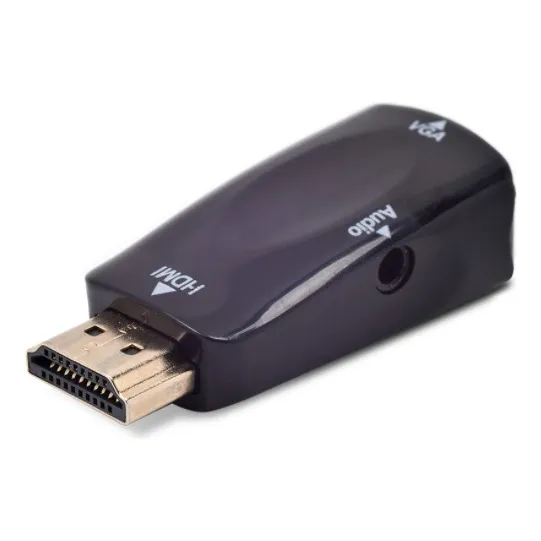 Convertidor De Señal Hdmi A Vga Con Salida De Audio