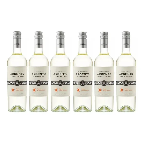 Vino Argento Estate Pinot Grigio Orgánico X6