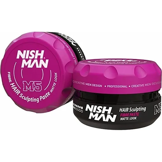 Nish Man M5 Cera Par Cabello Matte Look Fibre 100ml