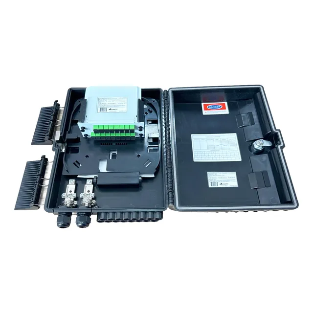 Cto Completa Com Splitter Box 1x16 Apc Homologada Anatel