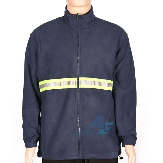 Campera Polar Con Reflectivo - Textilshop