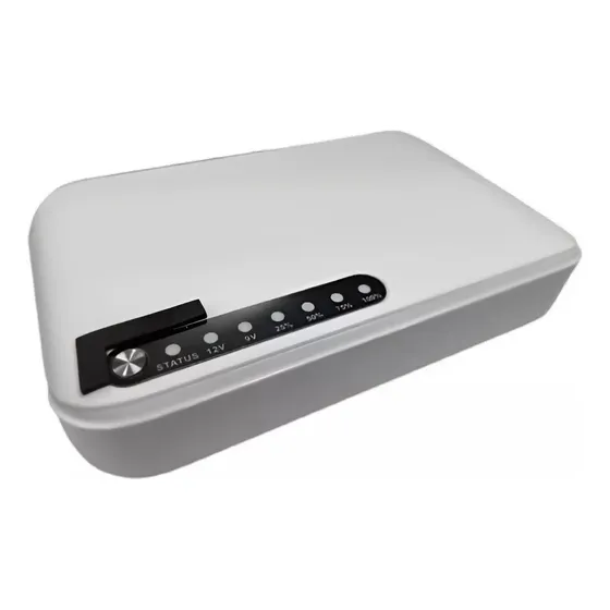 Mini Ups 8800mah Doble Selector Out 9v/12v Poe 12v/24v
