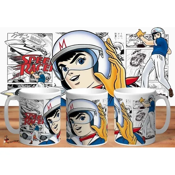Taza De Ceramica Speed Racer Meteoro Hd Art