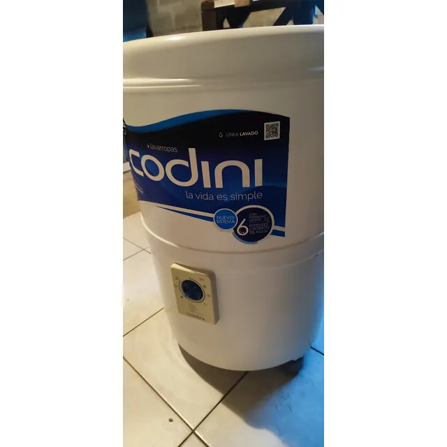Lavarropas Codini Semiautomático 10kg 4051 Usado Como Nuevo)