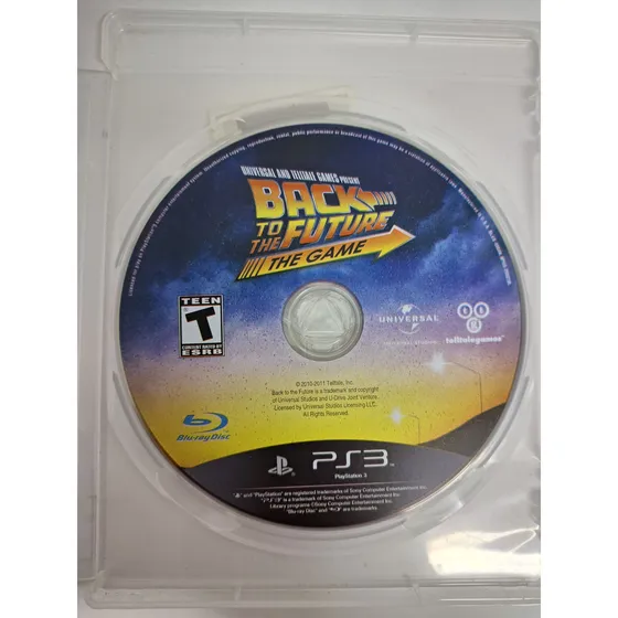 Back To The Future The Game Ps3 Físico Bom Estado Original