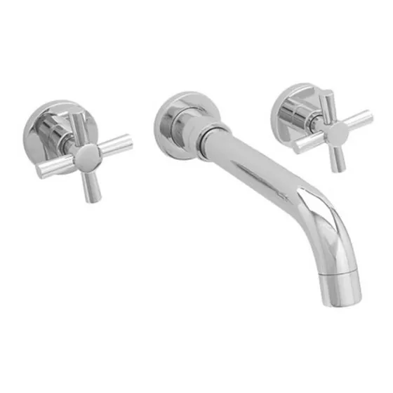 Llave Mezcladora De Lavabo A La Pared
