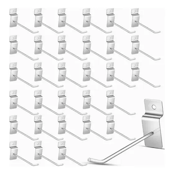 Jja 20cm Gancho Blister Panel Ranurado Exhibipane 30 Piezas