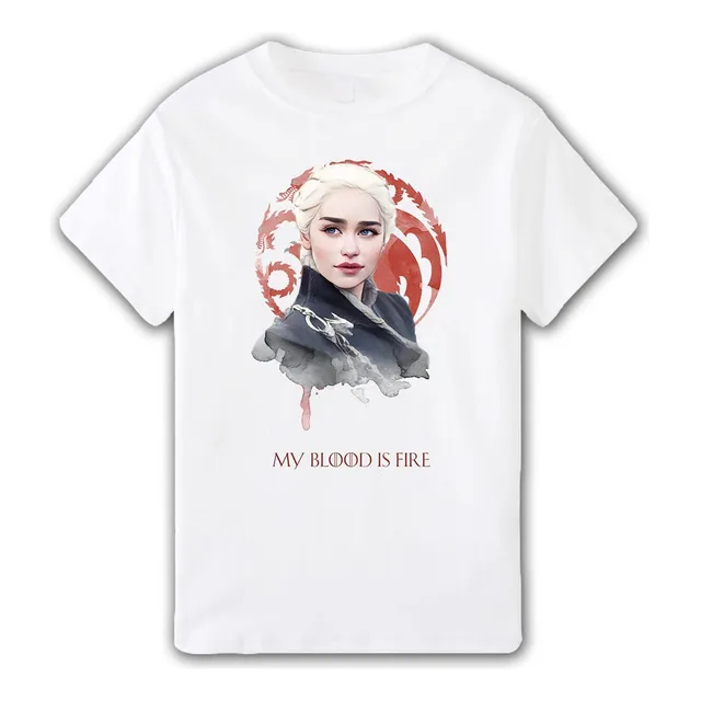 Remera Daenerys - Dracarys Targaryen Got Aesthetic Unisex