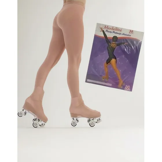 Medias Para Patin Con Cubrebota De Lycra Modellini - El Rey