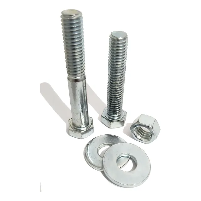 Bulon Hexagonal 1/4 X 1/2 G2 + 1 Tuerca Y 2 Arand. 300 U.