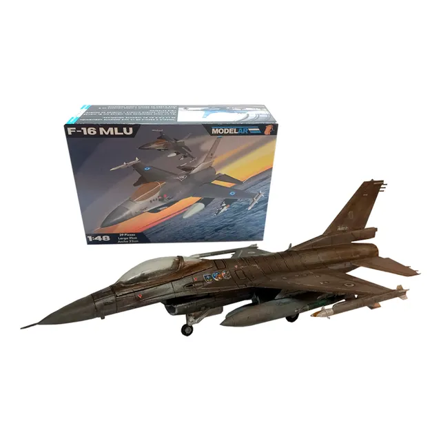 Maqueta Para Armar F-16 Mlu Argentino A Escala 1/48.