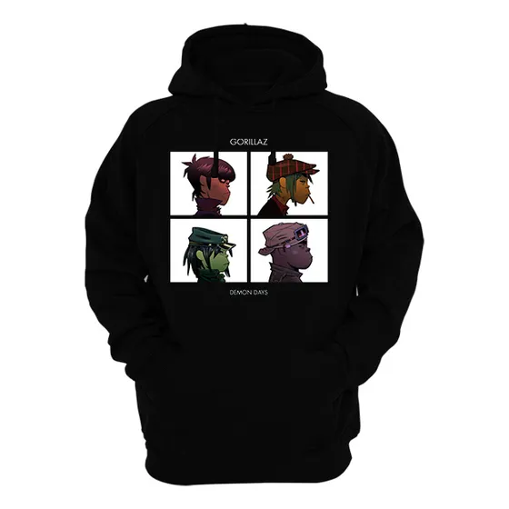 Sudaderas Gorillaz Full Color Mod 06-15 Modelos Disponibles