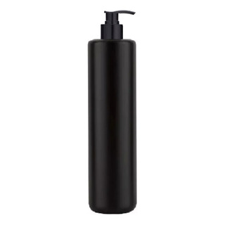 Botella Circular Negro Mate Plastico 500ml - 10pz Botella Circular Negro Mate Plastico 500ml - 10pz
