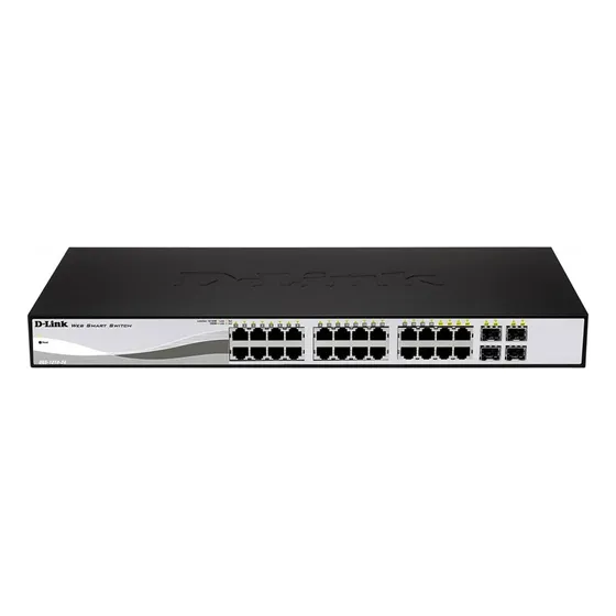 Switch Poe L2 L2 24ptos Gigabit Con 4ptos 10gb Sfp 