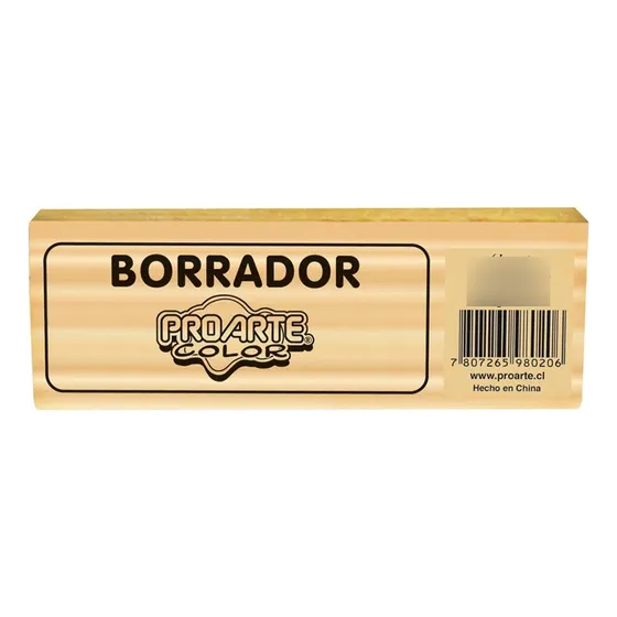 Borrador De Pizarra De Madera Proarte